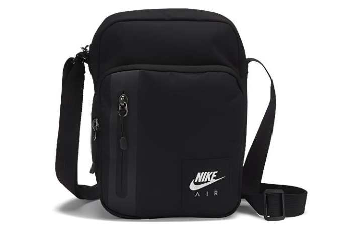 Nike Nike Polyester Shoulder Bag, Crossbody Bag Small Unisex Black