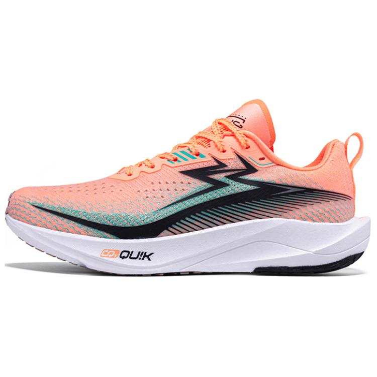 361° Abrasion Resistant Breathable Rebound Low top Casual Running Shoes Men's Orange Green