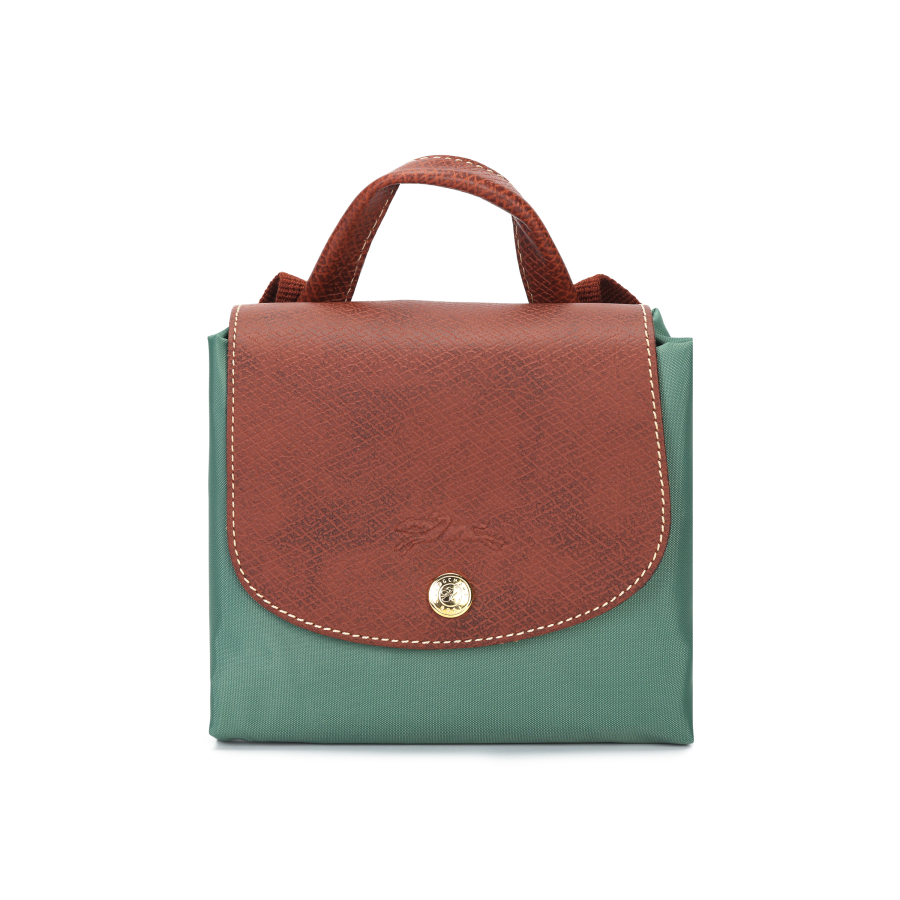 LONGCHAMP LONGCHAMP Le Pliage Canvas Backpack Women's Sage Green