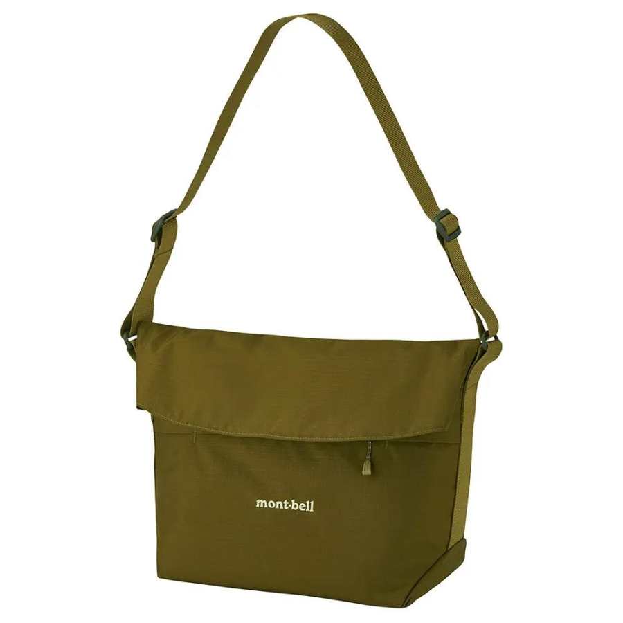 MONTBELL 13L Outdoor Bags Nylon Army Olive Green Unisex