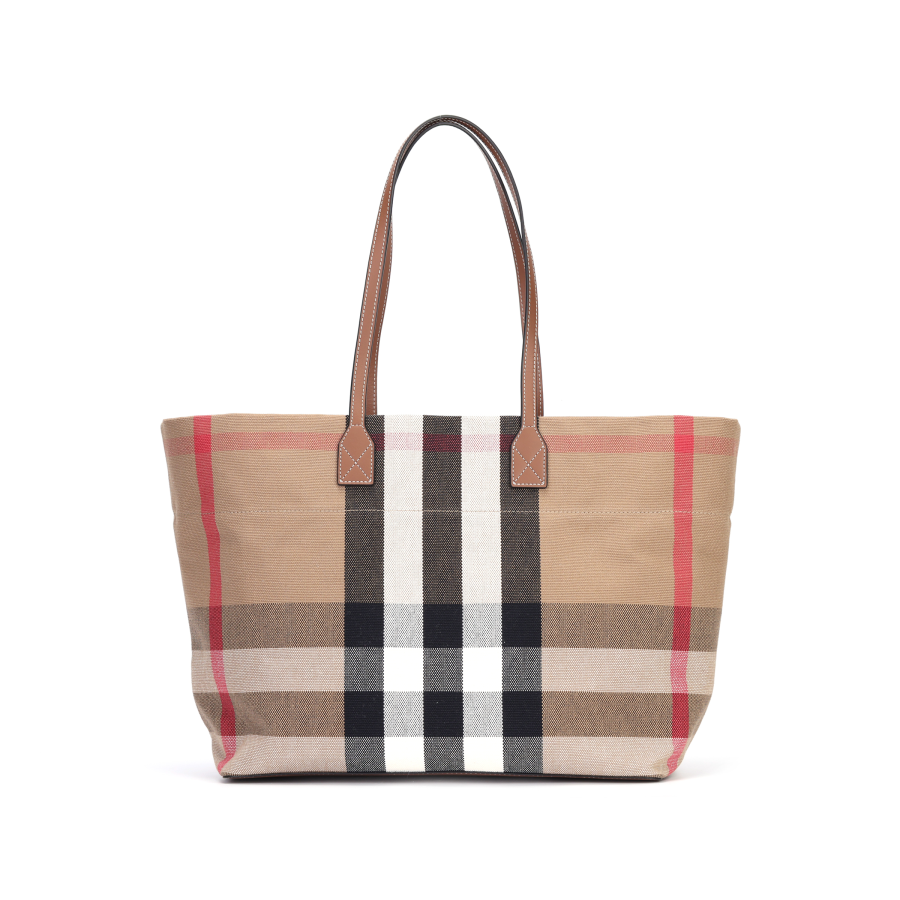 Burberry Cotton Handbag, Shoulder Bag Women's Birch Brown