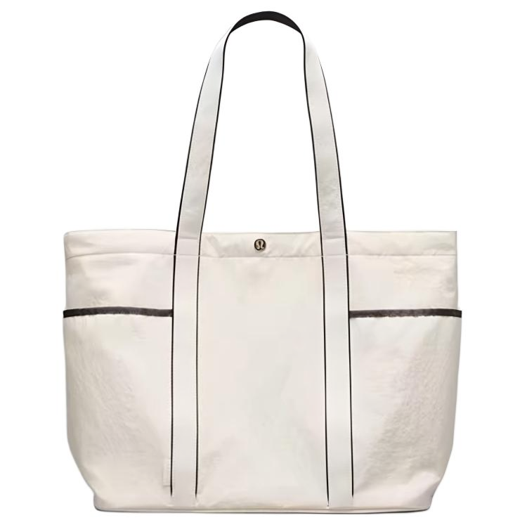 Lululemon Daily Nylon Handbag, Shoulder Bag Regular Unisex White