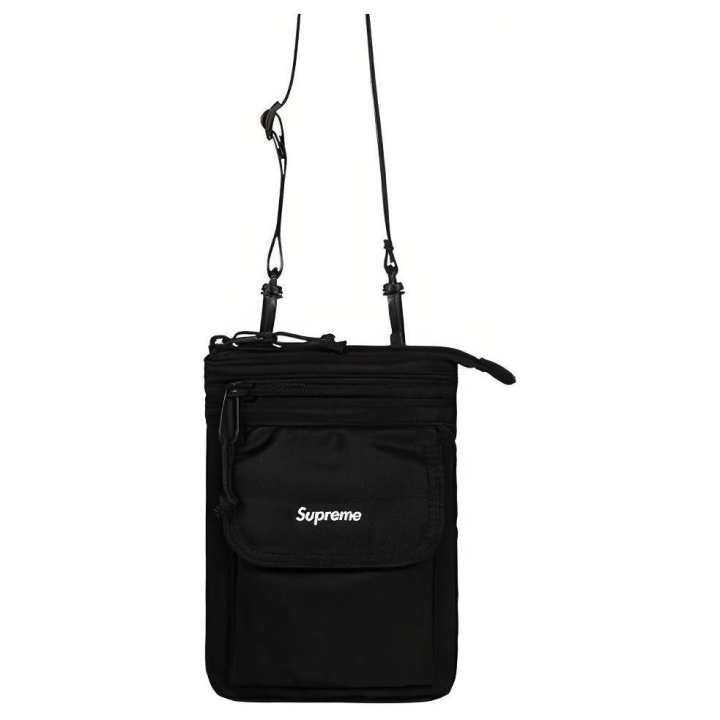 Supreme Supreme FW19 Nylon Shoulder Bag, Crossbody Bag Regular Unisex Black