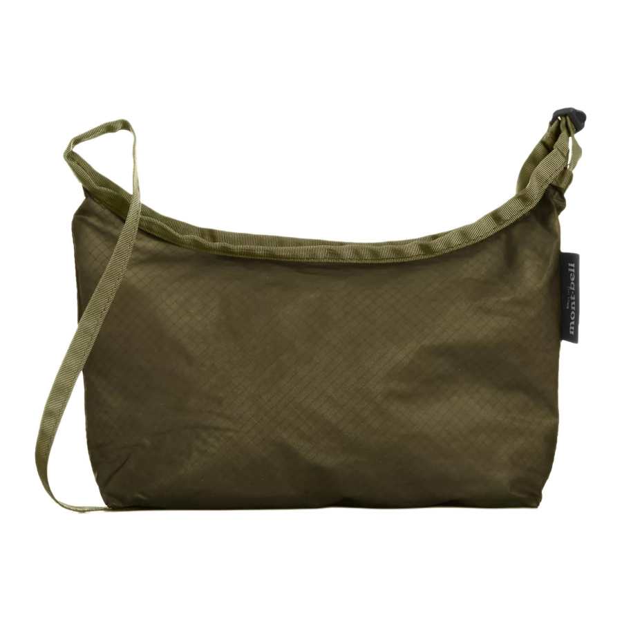 MONTBELL 0.7L Crossbody Bag, Shoulder Bag, Outdoor Bag Nylon Khaki Green Unisex