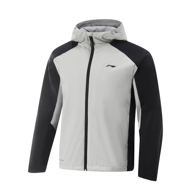 Li-Ning Li Ning Fitness Series Puffer Jacket Men's Calm Gray Black