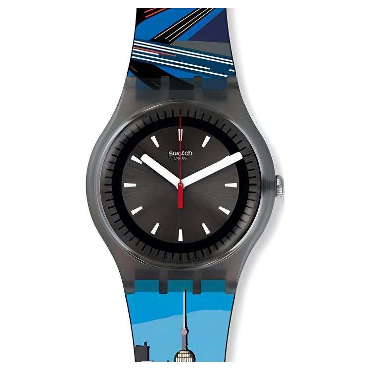 SWATCH SWATCH Unisex 41mm Blue Watch SUOZ271