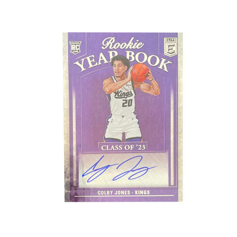 PANINI 2023 24 Elite, King, Supernova, Jones, Rising Stars, Signature Card RC Special Edition Sports Cards 1 Pc