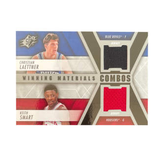 UPPER D.E.C.K 2014 15 SPX Christian Letang & Kris Letang, Double Person Double Tone, Competition Jersey, Thick Card