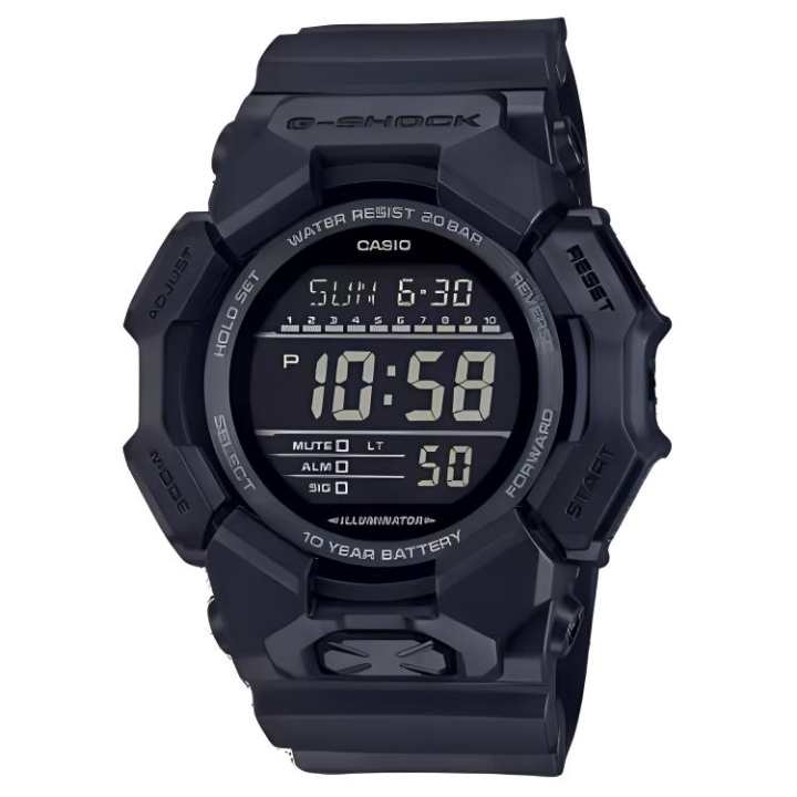 CASIO CASIO Quartz Movement Resin Strap Watch Men's Watches Black Dial