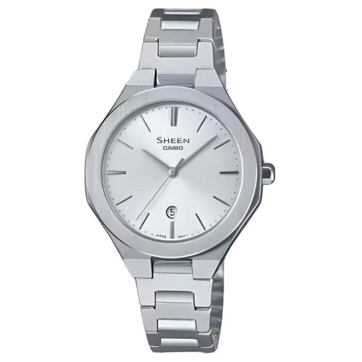 CASIO CASIO Quartz Movement Stainless Steel Strap Watch Women's Watch Silver Dial