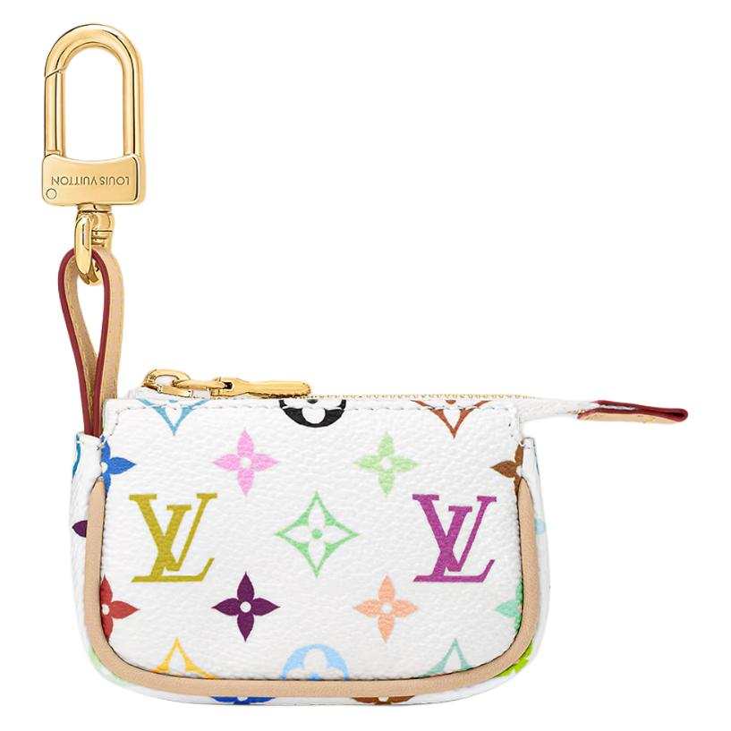 LOUIS VUITTON LOUIS VUITTON X Takashi Murakami Micro Pochette Monogram Multicolor White Multicolored