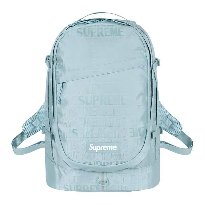 Supreme Supreme Nylon Backpack Regular Unisex Ice Blue