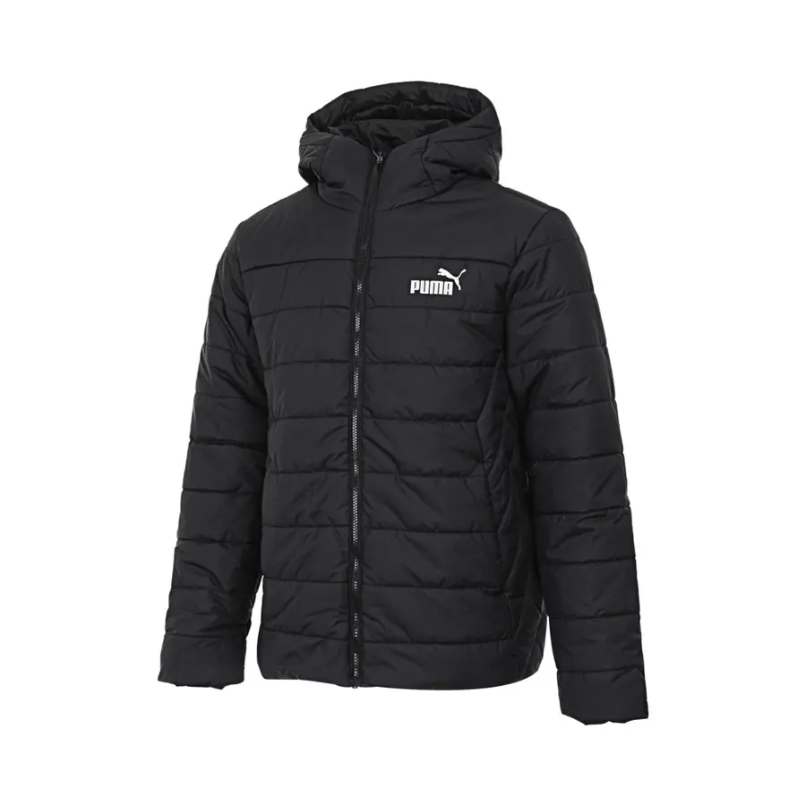 PUMA Ess Hooded Padded Puffer Jacket Men's Black