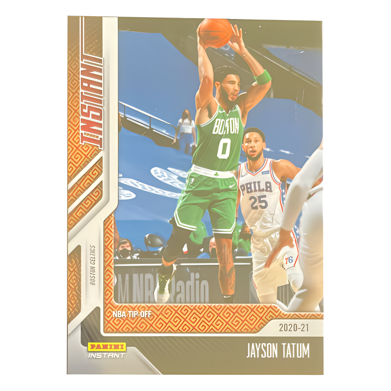 PANINI Instant Celtics, Moment, Jason Tatum, Otter 24 Of 88 Sealed Clip, Player Cards, Card Condition Pass Sports Cards