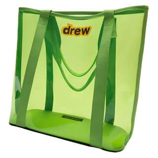 Drew House PVC Tote Bag, Shopping Bag, Handbag Unisex Green