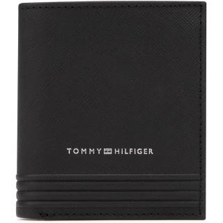 Tommy Hilfiger Cow Leather Wallet Men's Black
