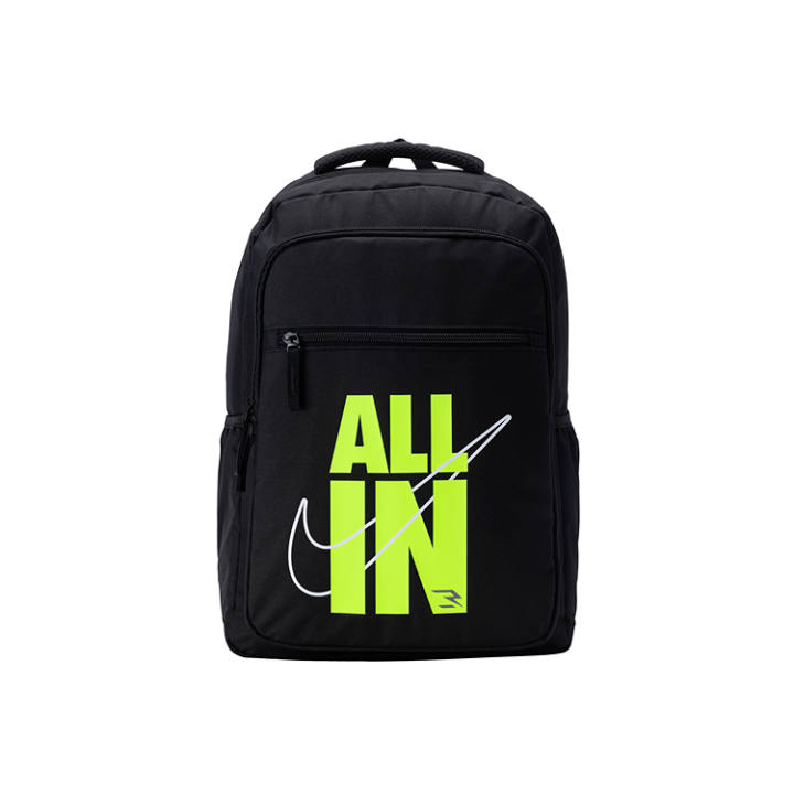 Nike Nike Polyester Backpack Laptop Bag Unisex Jet Black