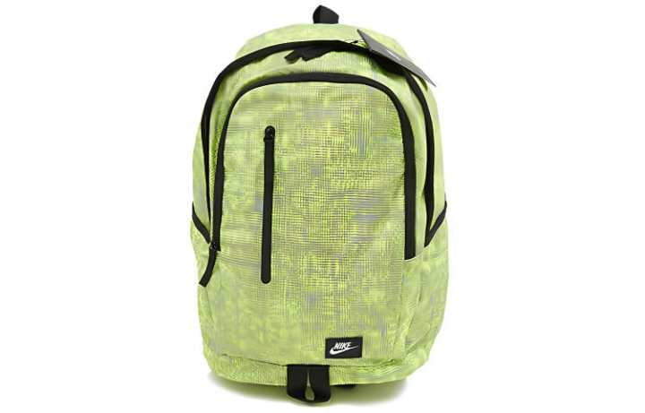 Nike Nike Polyester Backpack Regular Unisex Light Green