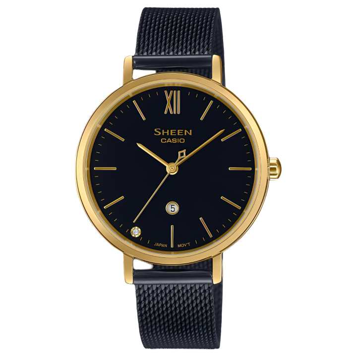 CASIO CASIO Quartz Movement Stainless Steel Strap Watch Men's Watches Black Dial
