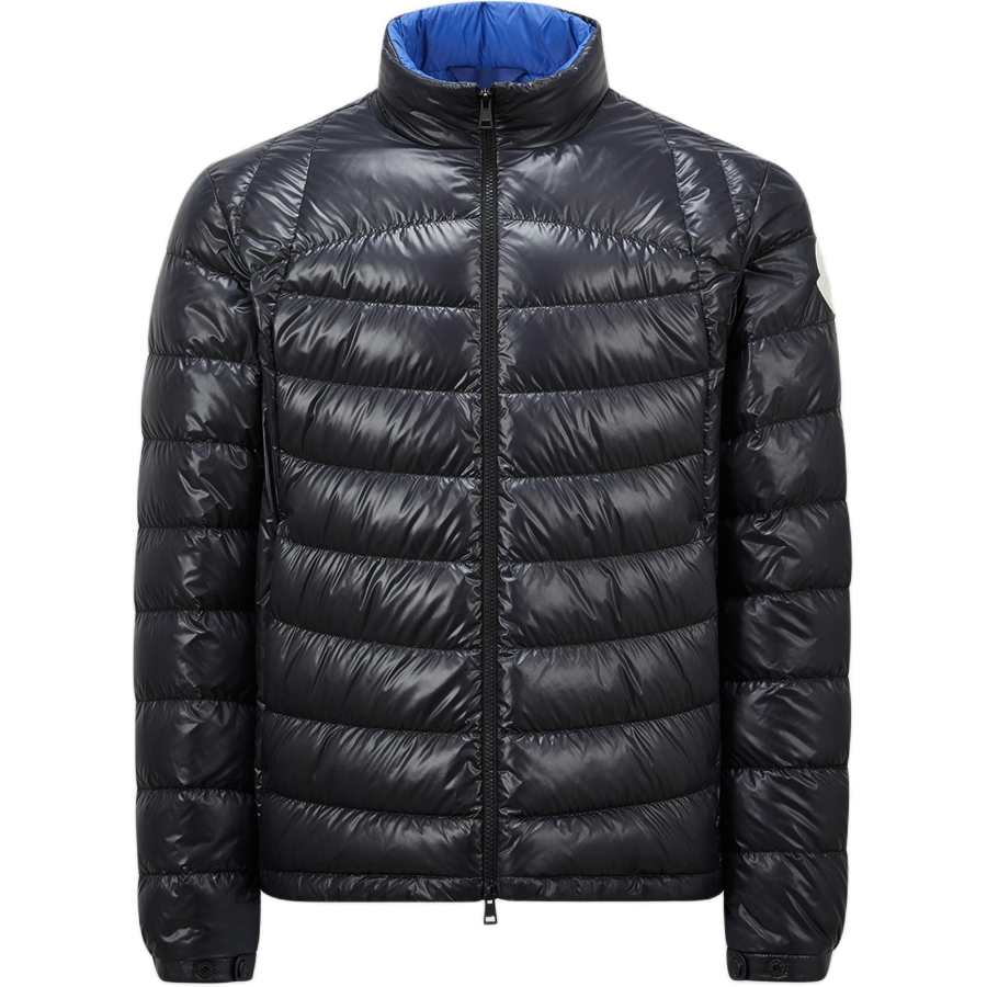 Moncler Moncler Rib Bone Down Jacket Unisex Gray