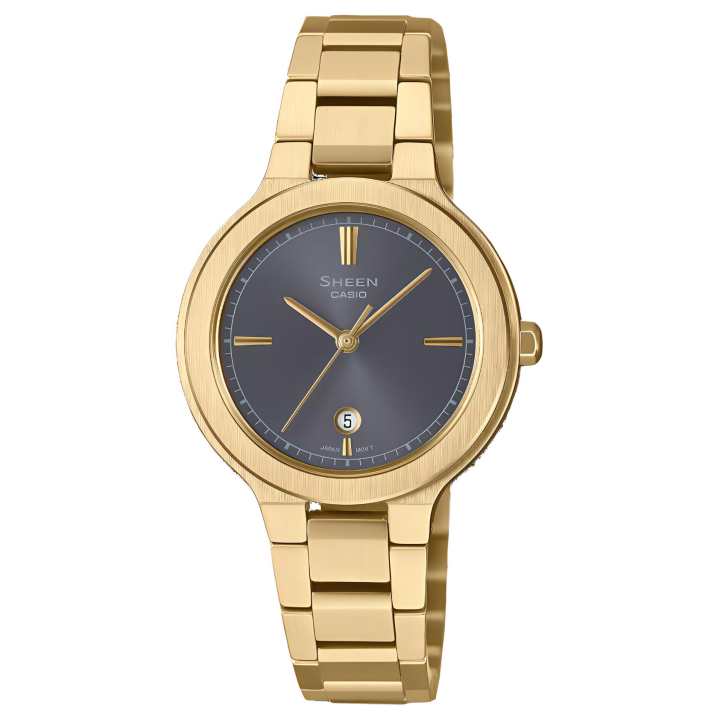 CASIO CASIO Quartz Movement Stainless Steel Strap Watch Unisex Gray Dial