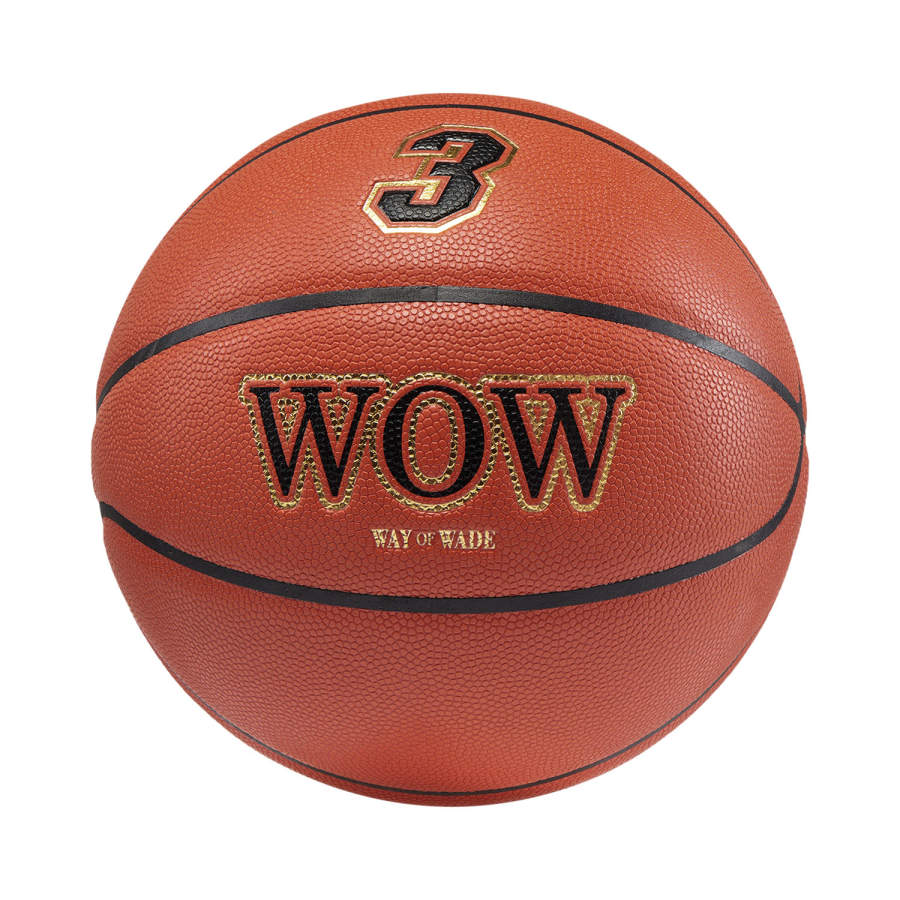 Li-Ning Li Ning WOW B8500 Pu Basketball Brown Yellow/Black/Gold Size 7 Competition Unisex