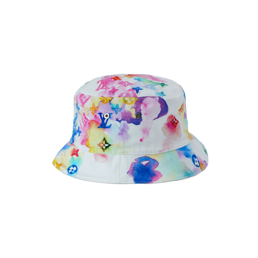 LOUIS VUITTON LOUIS VUITTON Bucket Hat Monogram Watercolor