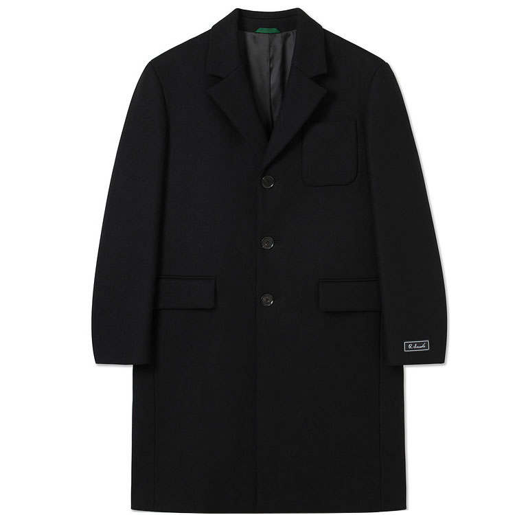 LACOSTE Coats Men's 031/Black Lapel Moderate