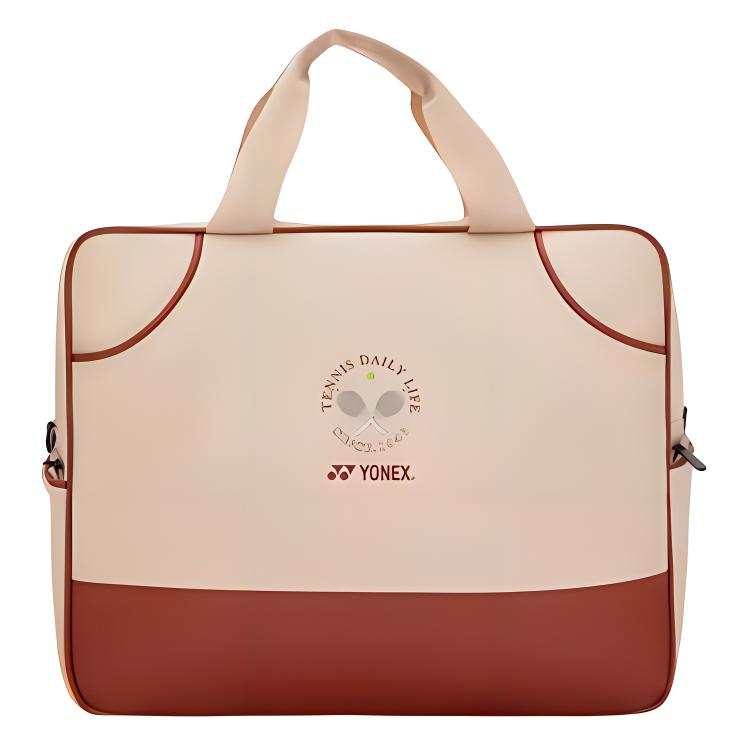 YONEX YONEX Artificial Leather Handbag Regular Unisex Brown