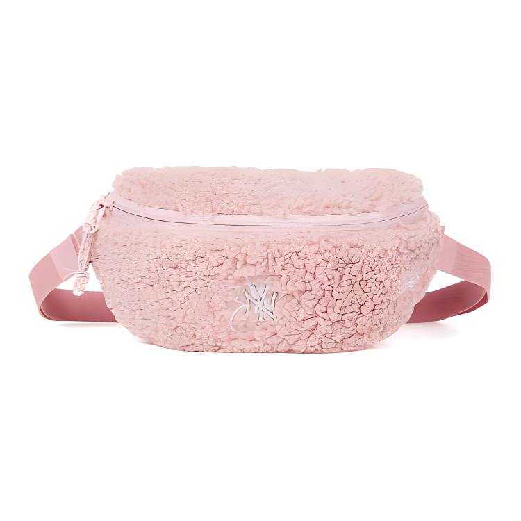 New Era × MLB Collaboration Wool One Shoulder Crossbody Fanny Pack Medium Unisex Pink
