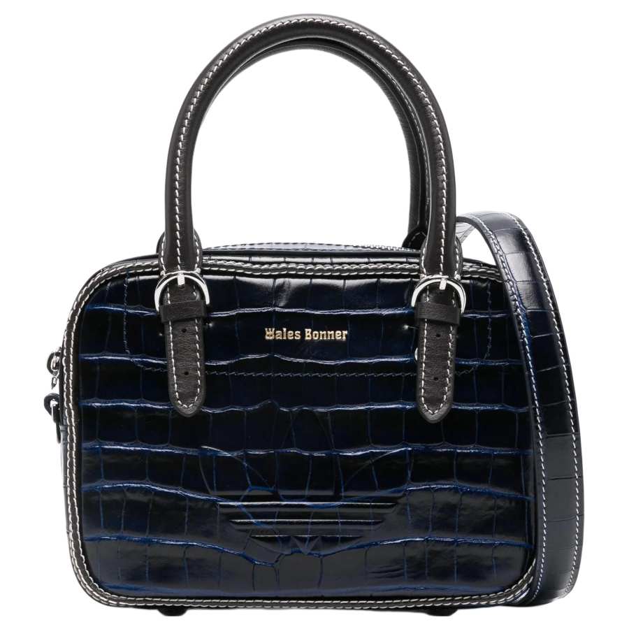 Adidas Originals Adidas X Wales Bonner Crocodile embossed Tote Bag
