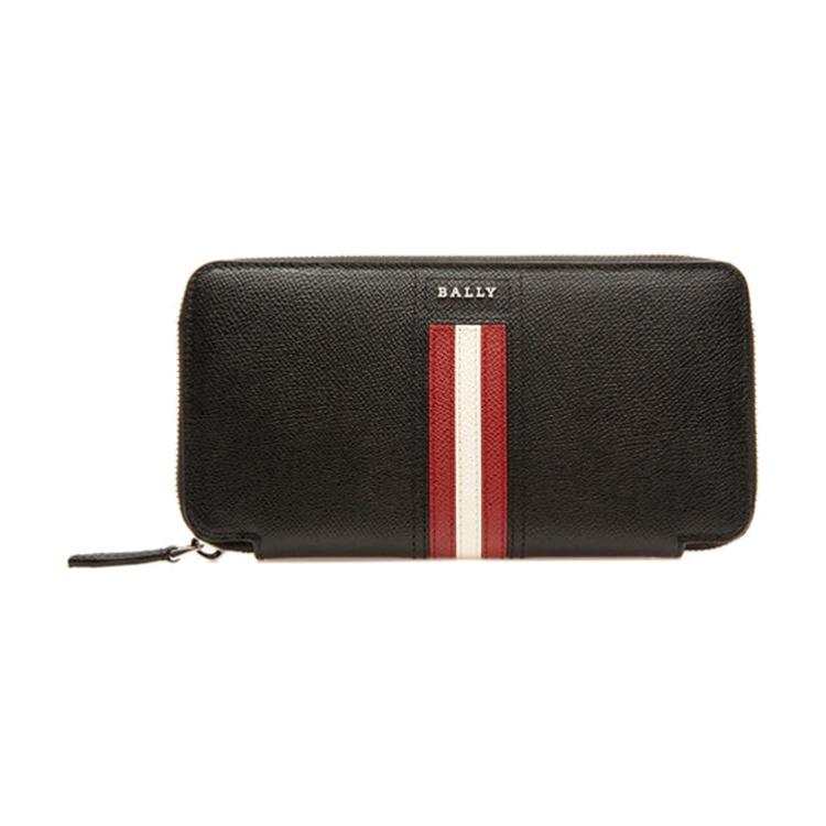 BALLY BALLY Cow Leather Wallet Men's Black