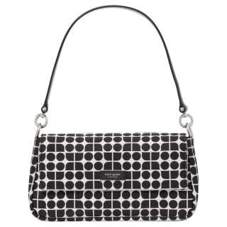 Kate Spade Recycled Polyester Portable Crossbody Bag, Shoulder Bag Regular Women's Black Multicolor