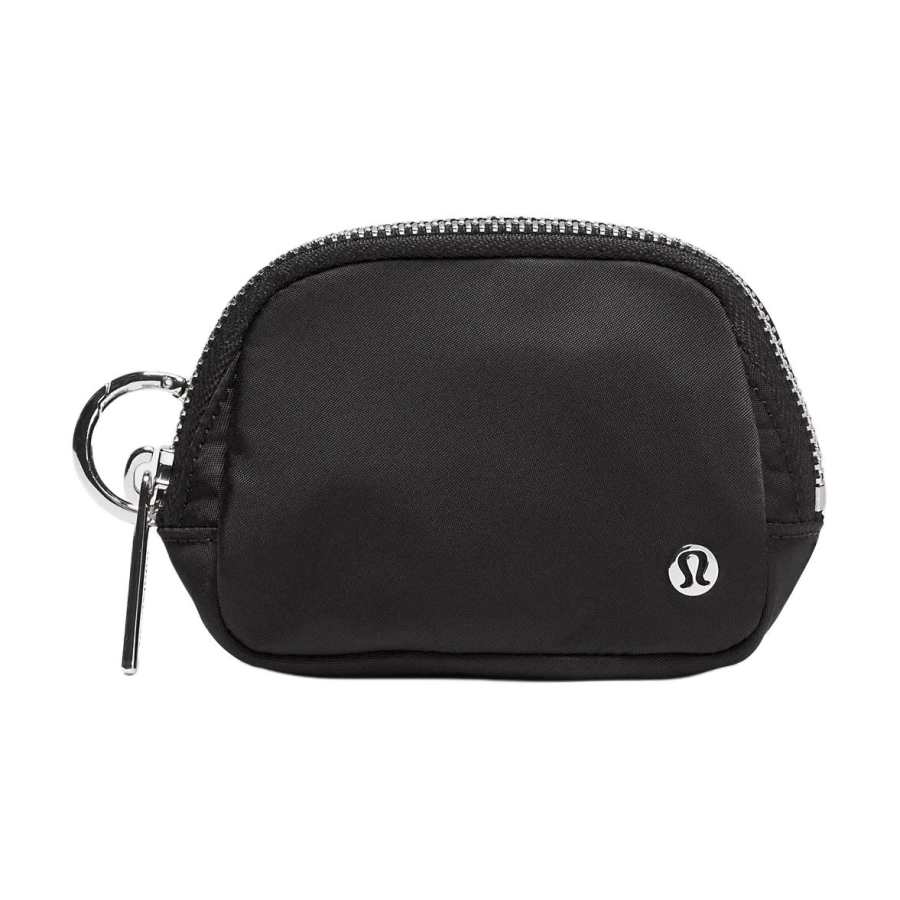 Lululemon Everywhere Nylon Coin Purse Nano Unisex Black