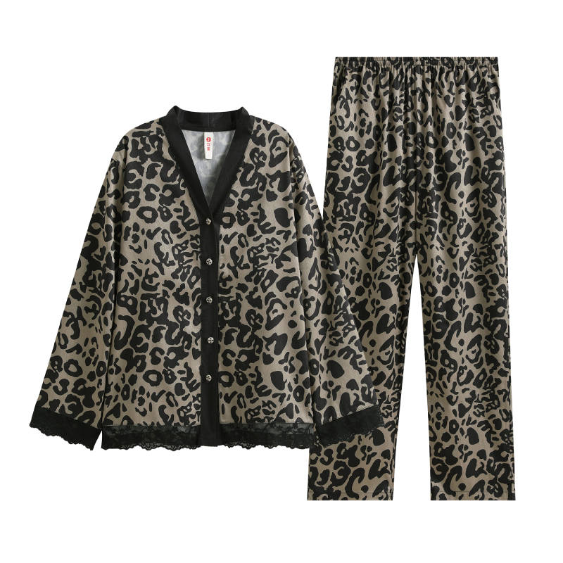 FENTENG FENTENG Pajama Set Women's Coffee
