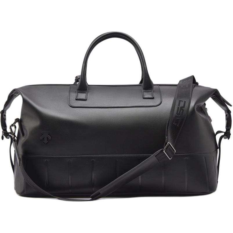 DESCENTE Field Collection Travel Bag Outdoor Bag Leather Black Men's