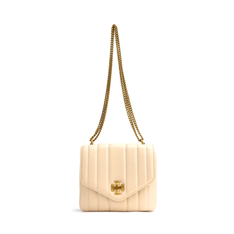 TORY BURCH Kira Calfskin Crossbody Bags Small Women's White