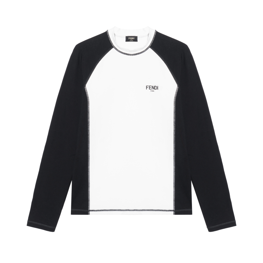 FENDI FW22 T Shirt Unisex Black White