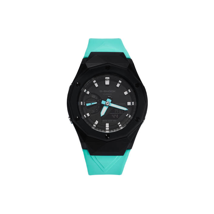CASIO CASIO Custom Collection Quartz Movement Resin Strap Watch Men's Watches Black Dial