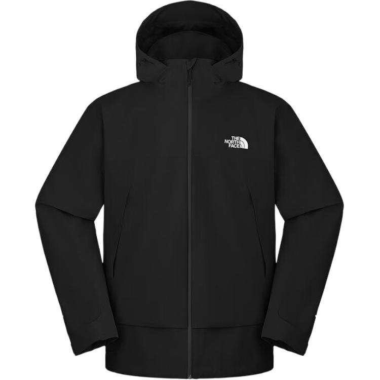 THE NORTH FACE Urban Exploration SS25 Waterproof And Windproof Windbreaker Jacket Men's Cosmic Black