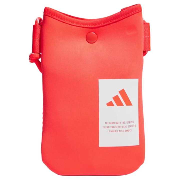 Adidas Adidas Recycled Polyester Shoulder Bag, Crossbody Bag Women's Bright Red