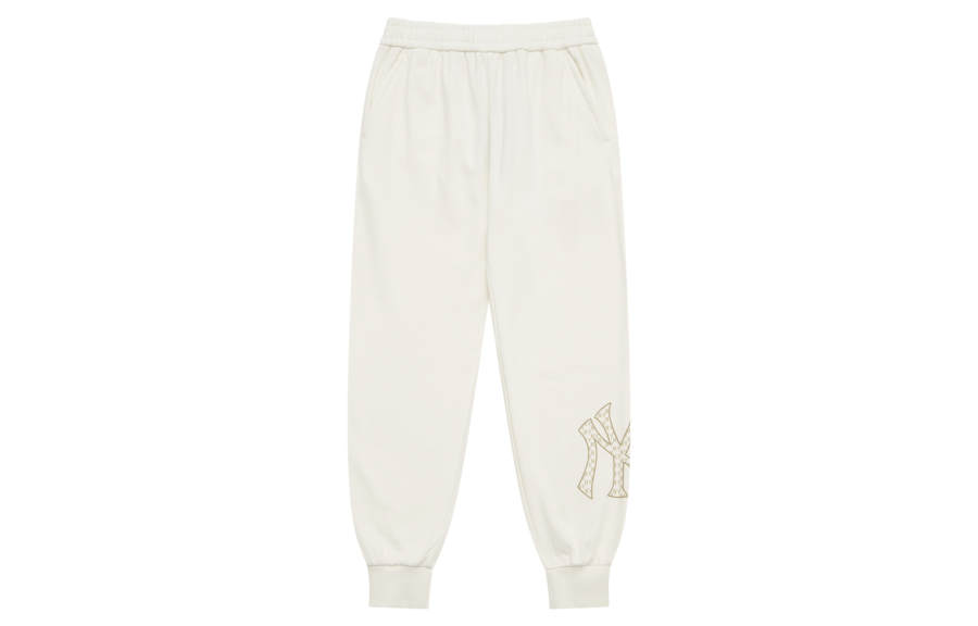 MLB MLB MONOGRAM SS25 Knitted Pants Unisex Cream