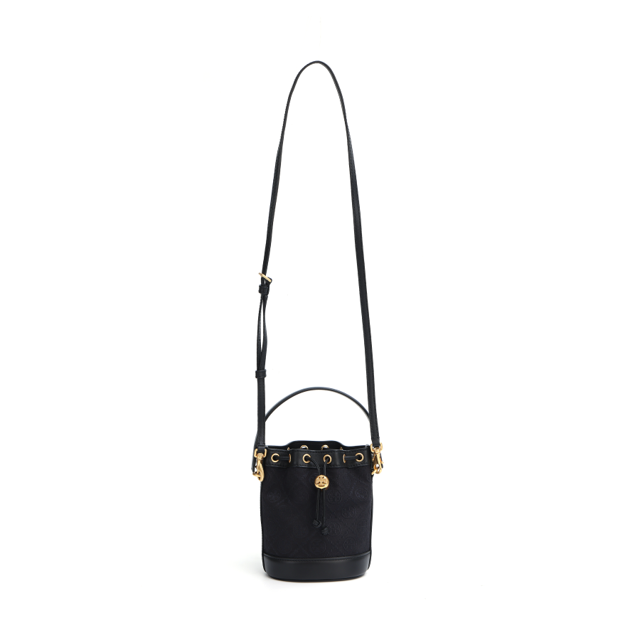 TORY BURCH TORY BURCH Logo Bucket Bag Black