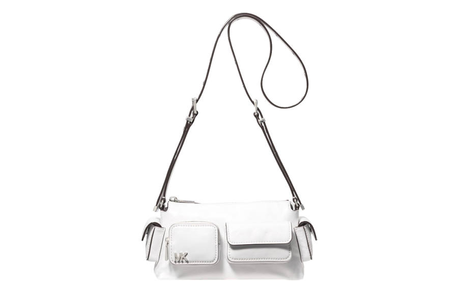 MICHAEL KORS DAKOTA Cow Leather Crossbody Bags Small Women's White