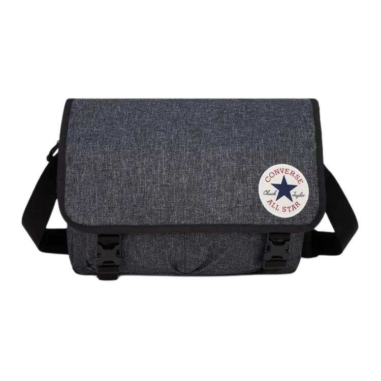 Converse Converse Polyester Messenger Bag, Crossbody Bag Unisex Black