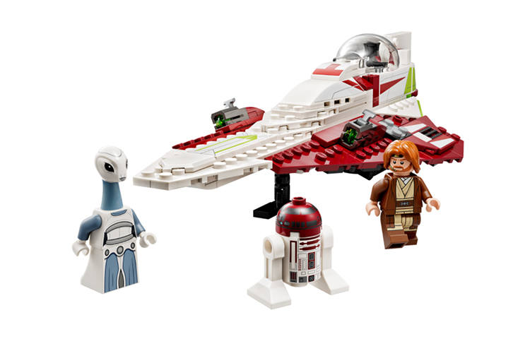 LEGO Star Wars Obi Wan Kenobi's Jedi Xingji Battle Intelligence/Brain Training Building Blocks 282pcs 75333 1