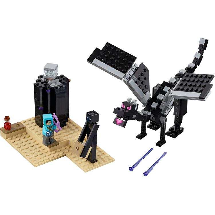 LEGO Minecraft Collection, Final Showdown With The Shadow Dragon Building Blocks 0 300pcs 21151