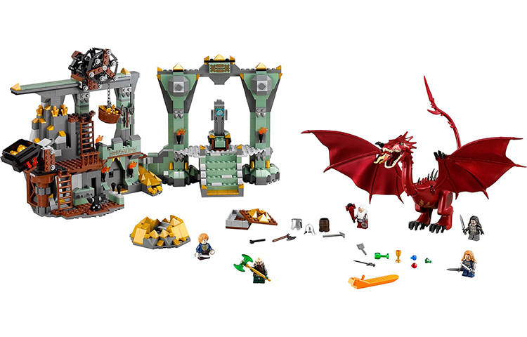 LEGO Lord Of The Rings Collection Hobbit, Lonely Mountain Plastic Building Blocks 866pcs 79018
