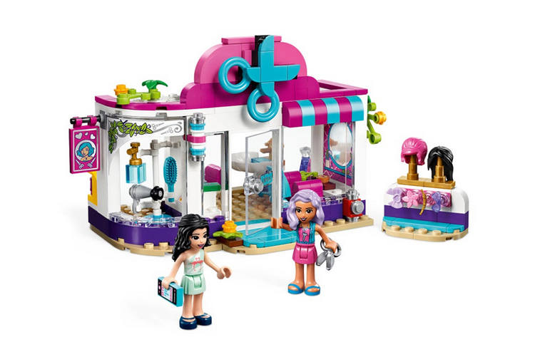 LEGO Good Friend Heart Lake City Beauty Salon Plastic Building Blocks 0 300pcs 41391
