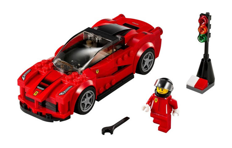LEGO Super Racing Collection 2015 Ferrari LaFerrari Plastic Building Blocks 164pcs 75899